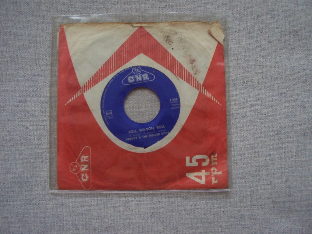 Freddy & the Fender Boys - Bonanza/Roll, Wagon, Roll (1961), Gebruikt, 7 inch, Ophalen of Verzenden, Pop