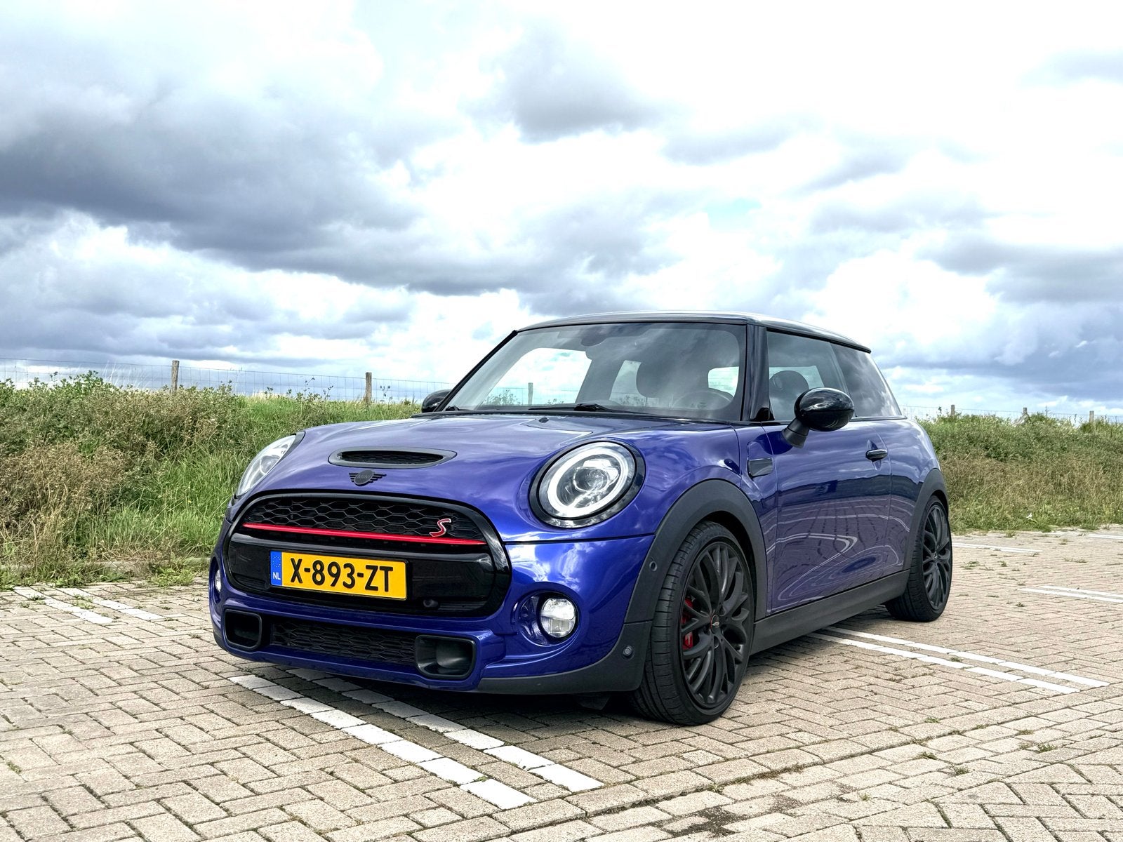 Mini Cooper S - (JCW Styling) 2.0 192pk Aut 2018 Blauw, Auto's, Mini, 1998 cc, 1195 kg, 14 km/l, Particulier