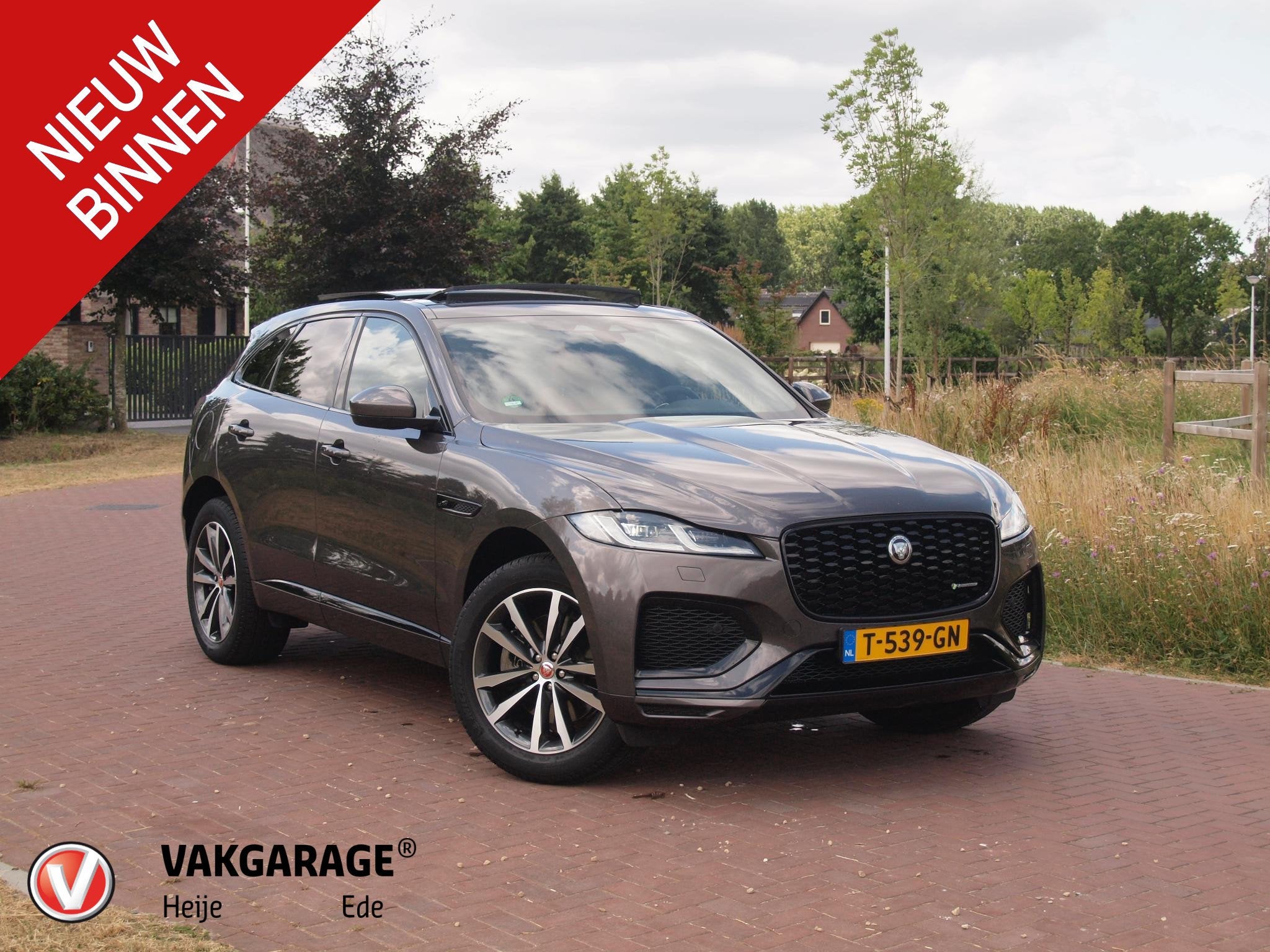 Jaguar F-PACE 2.0 P400e PHEV SE R-Dynamic | Panoramadak | Ca, Auto's, Jaguar, Automaat, Dealer onderhouden, 404 pk, Gebruikt
