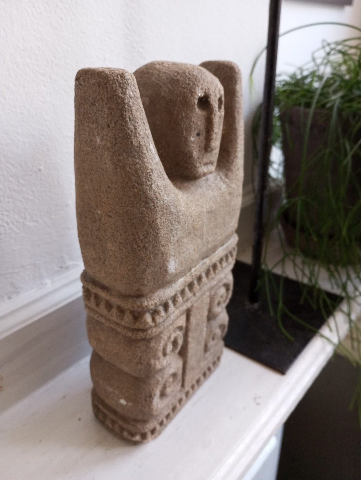 Stoneman. "Poortwachter" Indonesië, Ophalen, Gebruikt, Religie