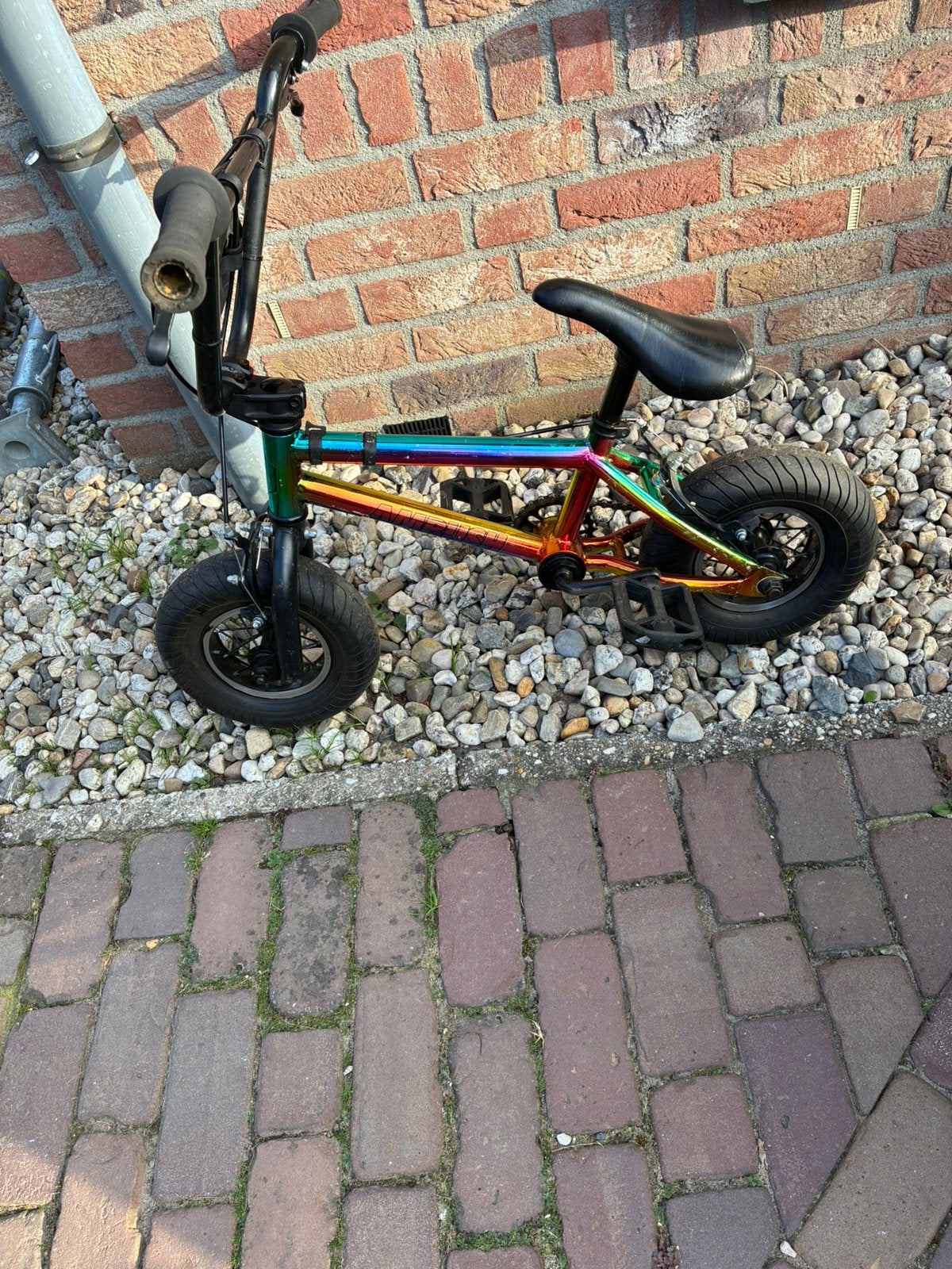 Mini bmx, Fietsen en Brommers, Ophalen, Zo goed als nieuw, Staal, Minder dan 16 inch