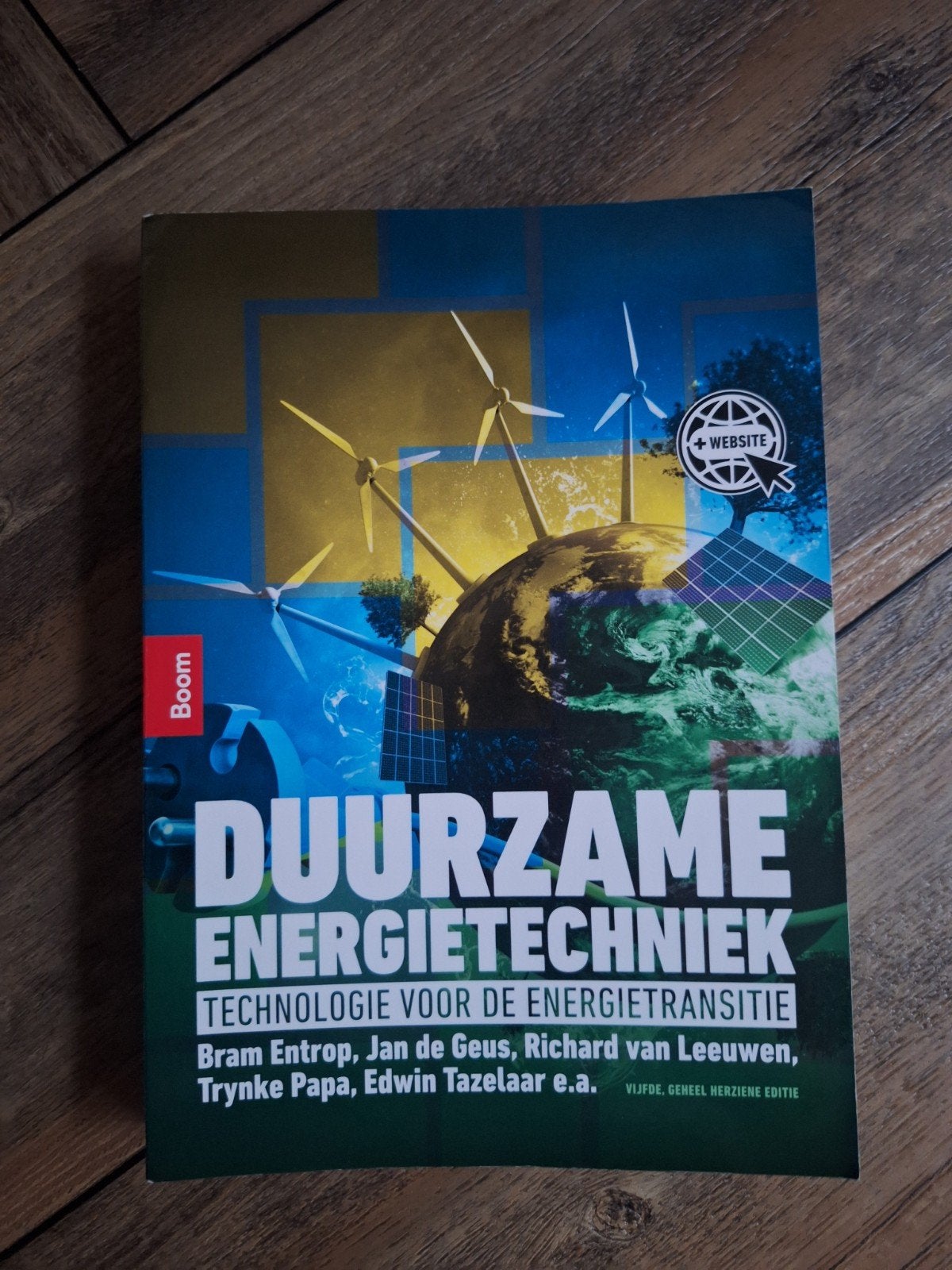 Duurzame Energietechniek - Technologie, Bram Entrop, Jan de Geus, Richard van Leeuwen e.a., Zo goed als nieuw, Beta, HBO