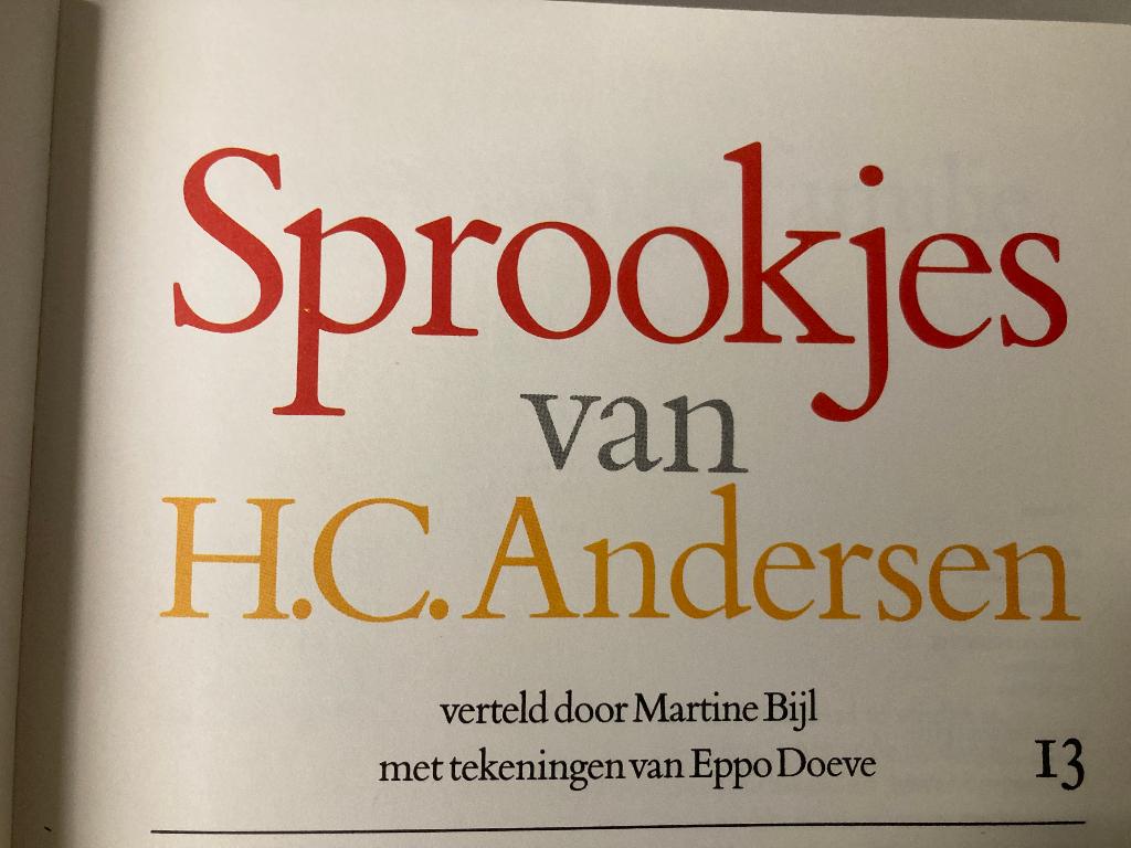 T.K. twee sprookjesboeken van H.C. Andersen, Boeken, Ophalen of Verzenden, Gelezen, Hans Christian Andersen