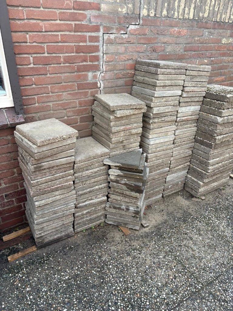 Gratis stoeptegels, Tuin en Terras, Ophalen, Gebruikt, Overige typen, 5 tot 10 m²