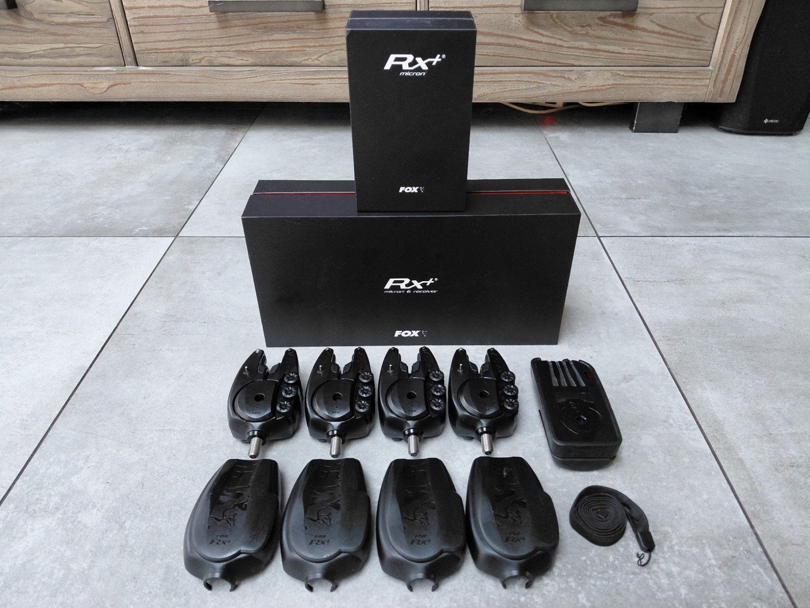Fox Rx+ Set 4+1, Watersport en Boten, Ophalen, Gebruikt, Overige typen