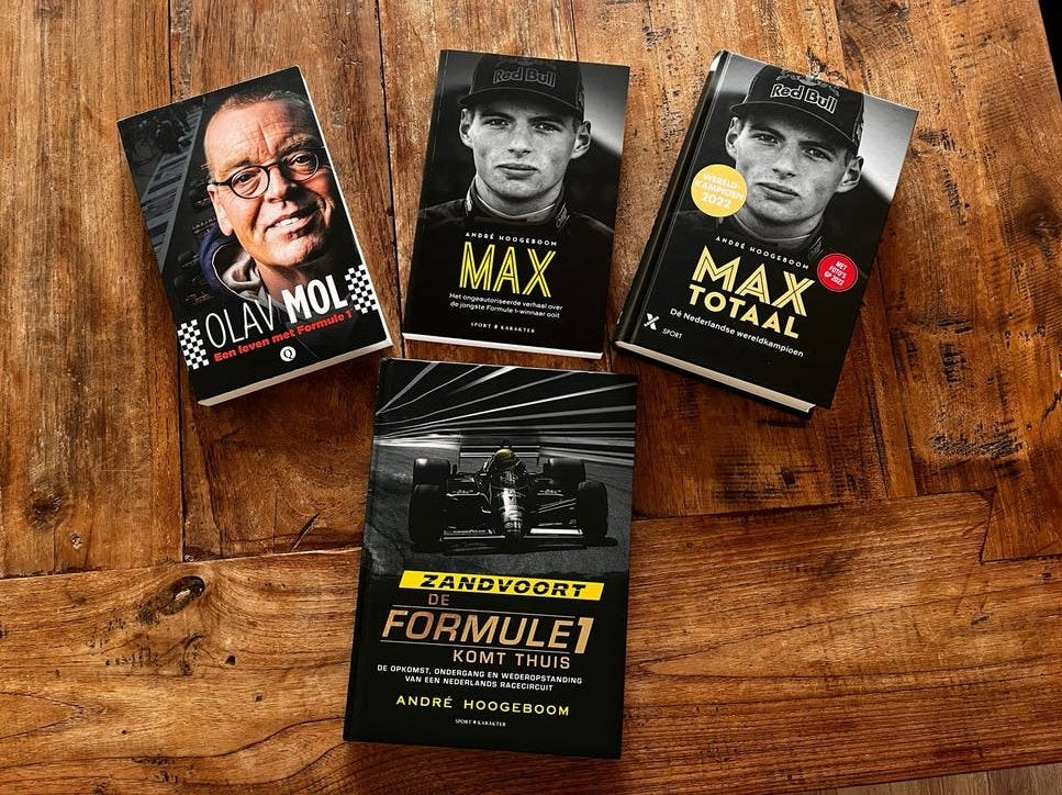 Formule 1 Boeken: Olav Mol, Max Verstappen, Zandvoort, Boeken, Ophalen of Verzenden, Gelezen, Overige sporten