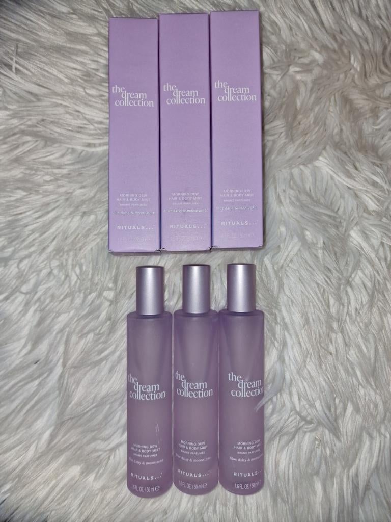 3x Rituals The Dream Collection Body Mist 50 ml geur spray, Sieraden, Tassen en Uiterlijk, Uiterlijk | Parfum, Nieuw, Ophalen of Verzenden