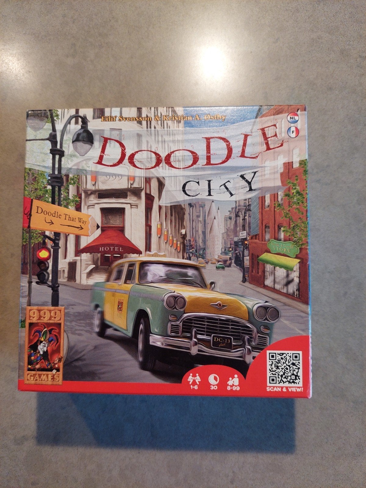 Doodle city spel - nieuw, Hobby en Vrije tijd, Gezelschapsspellen | Kaartspellen, Nieuw, Ophalen of Verzenden