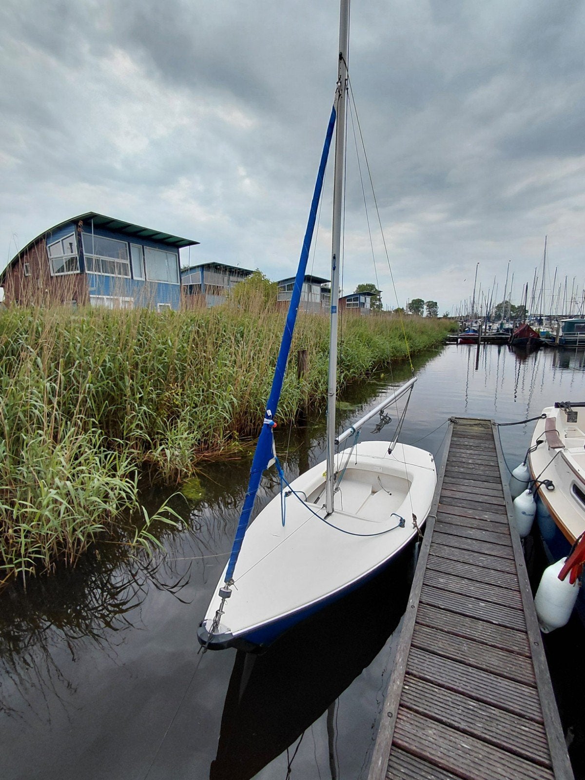 Laerling 12 ft Jeugdboot Kielboot - Perfect voor beginners!, Ophalen, Gebruikt, Polyester, 55 cm