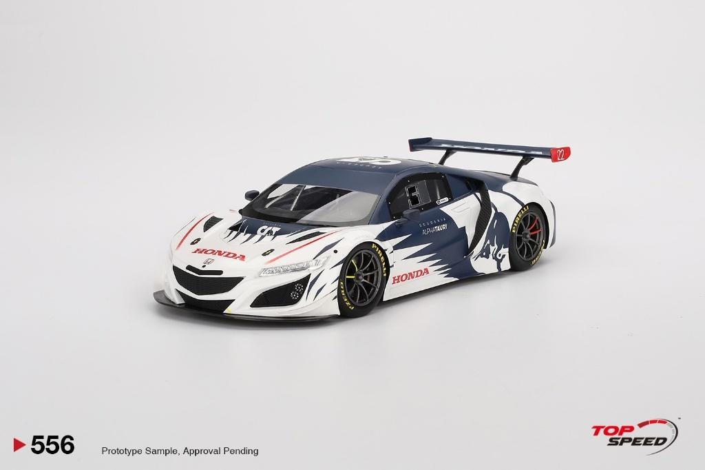Honda NSX GT3 EVO AlphaTauri Yuki Tsunoda 2023, Hobby en Vrije tijd, Modelauto's | 1:18, Ophalen of Verzenden, Nieuw, Auto, Overige merken