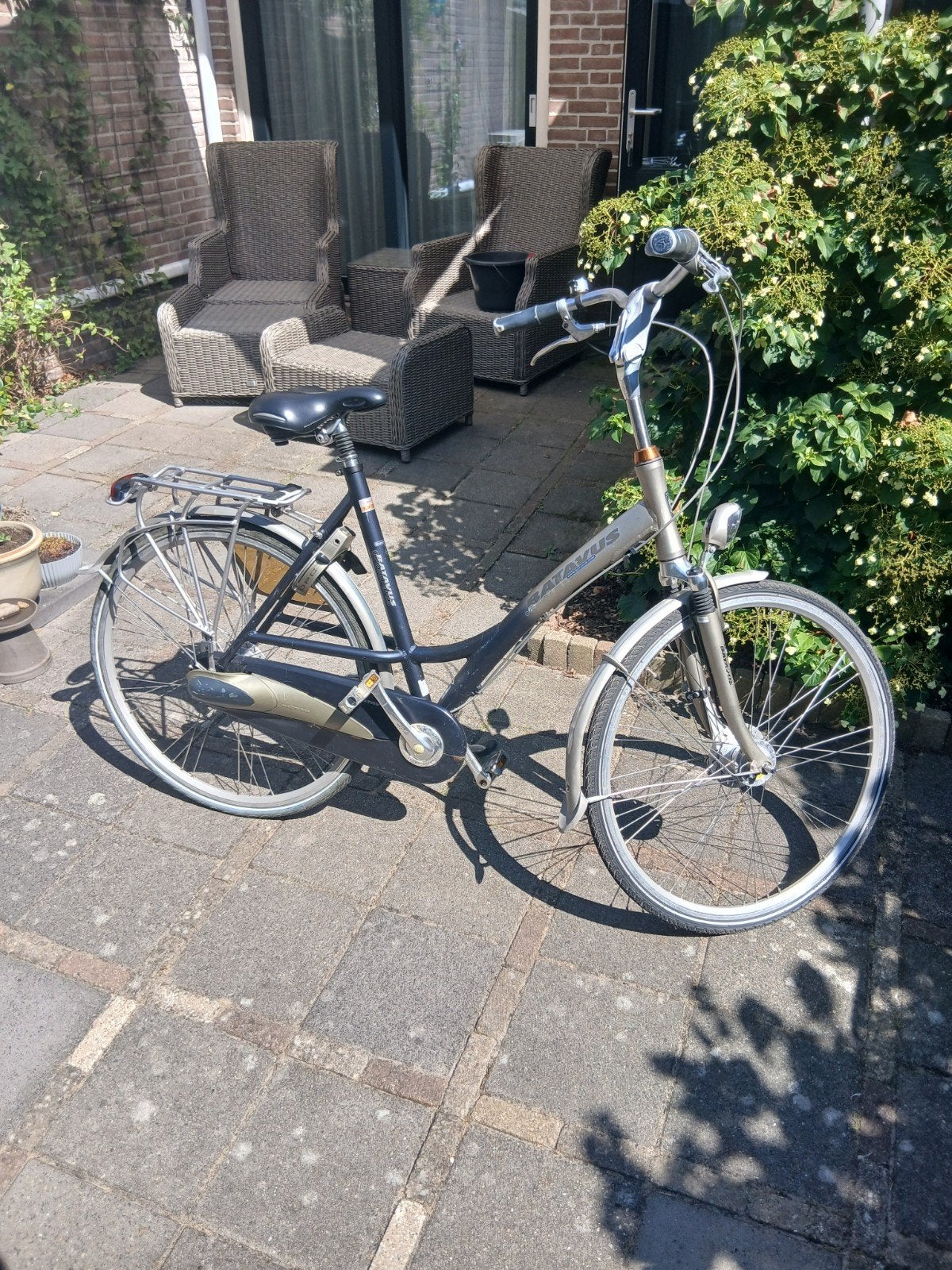 Batavus Green Parks damesfiets, Ophalen, Gebruikt, Versnellingen, Batavus