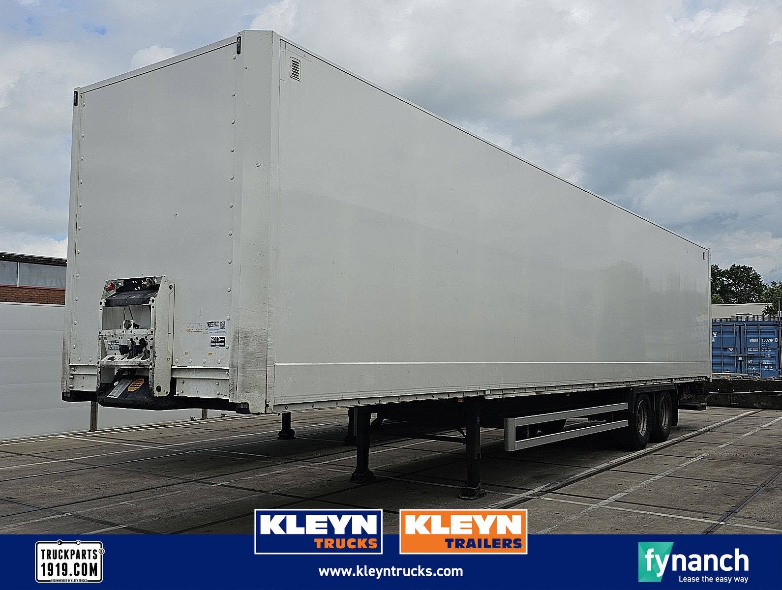 KRONE SD DRYLINER 2 axle taillift, Overige kleuren, Bedrijf, Aanhangers en Opleggers, Te koop