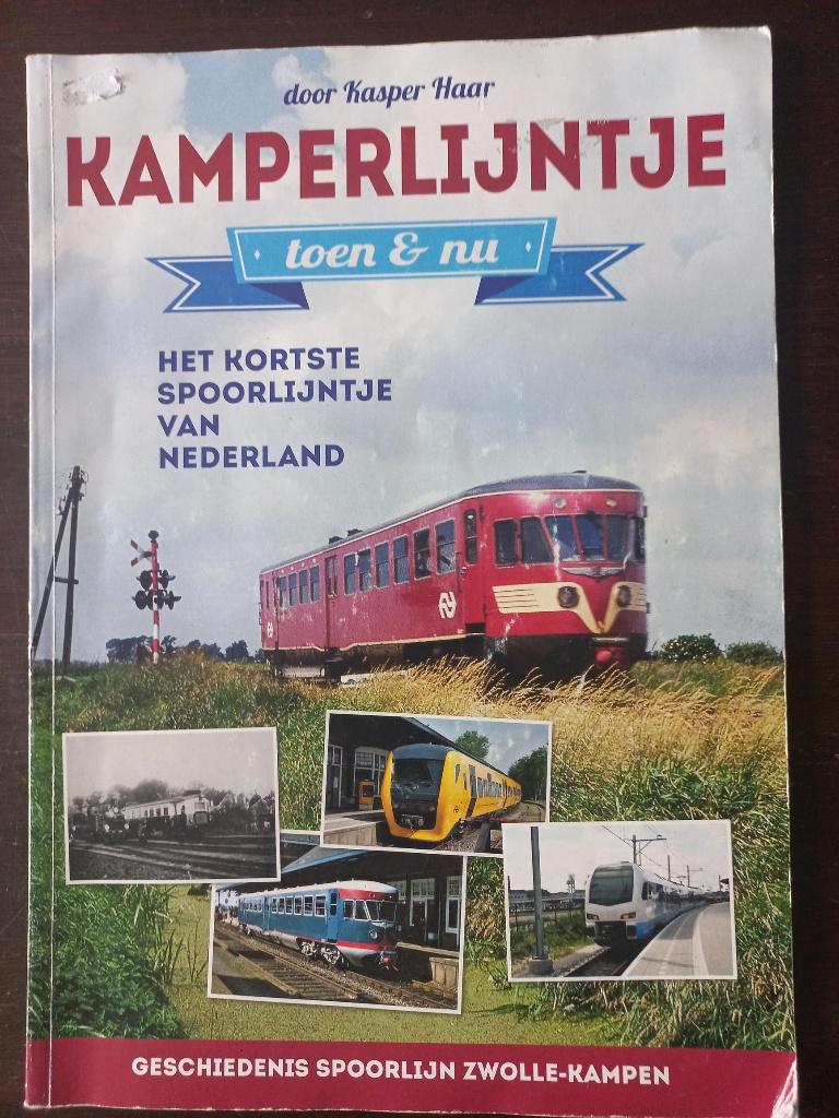 Kamperlijntje toen en nu, Ophalen of Verzenden, Gebruikt, Trein, Boek of Tijdschrift