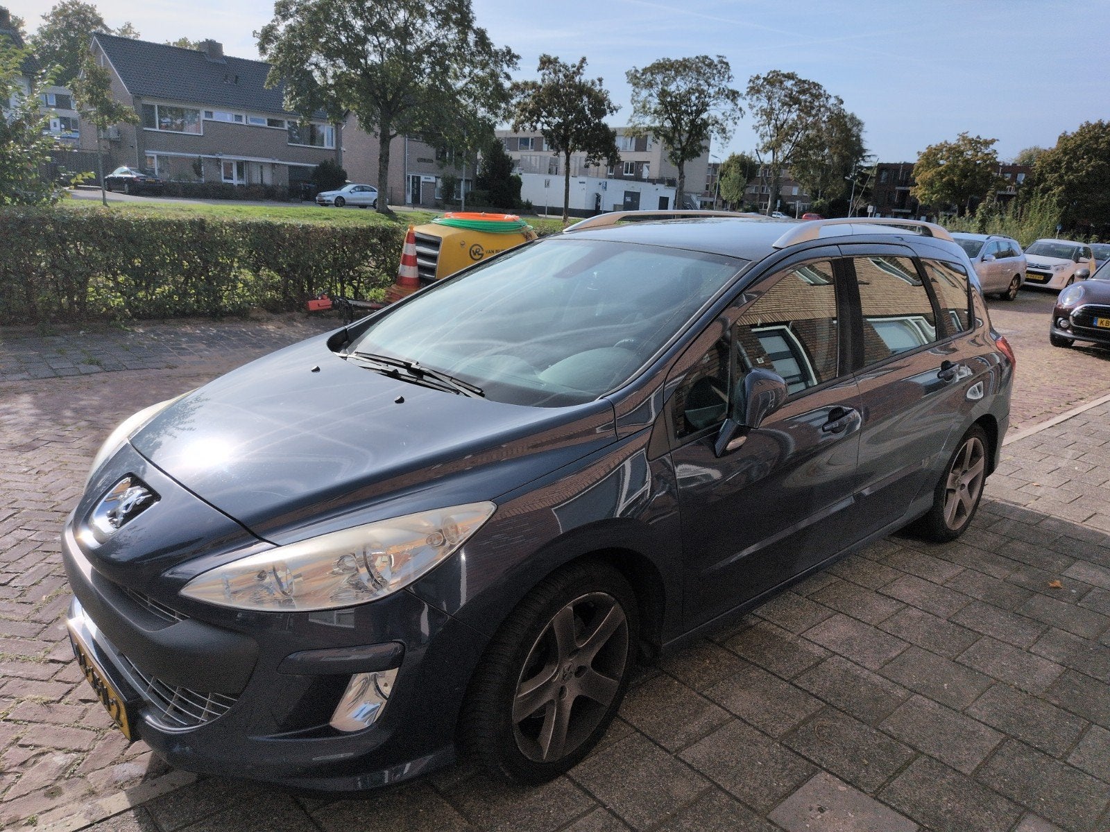 Peugeot 308 1.6 THP 110KW SW 7P 2009 Blauw, Auto's, 4 cilinders, Blauw, Origineel Nederlands, Stationwagon