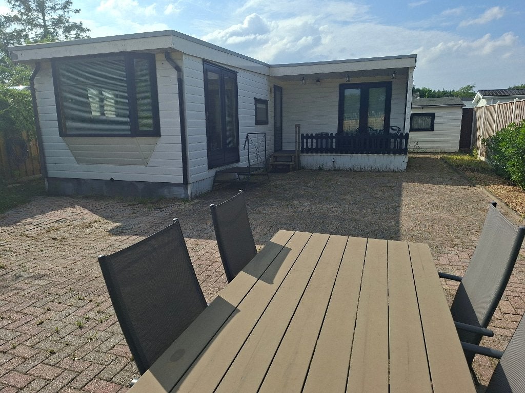 Zeer vrij gelegen chalet in Drenthe., 2 slaapkamers, Landelijk, Internet, Chalet, Bungalow of Caravan