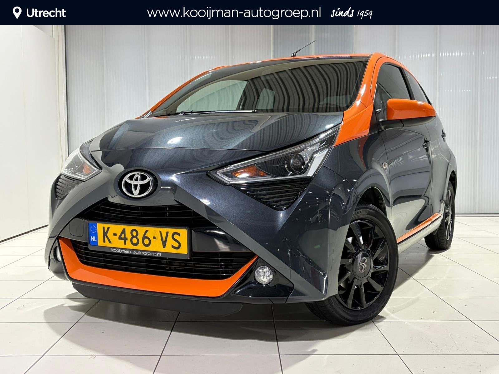 Toyota Aygo 1.0 VVT-i x-JBL JBL Geluidsinstallatie, Applecar, Auto's, Gebruikt, Euro 6, 4 stoelen, Origineel Nederlands