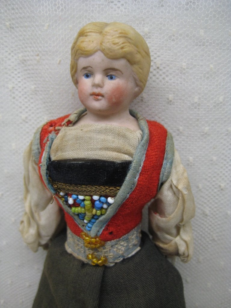 ANTIEK POPJE  2, Antiek en Kunst, Antiek | Speelgoed, Ophalen of Verzenden