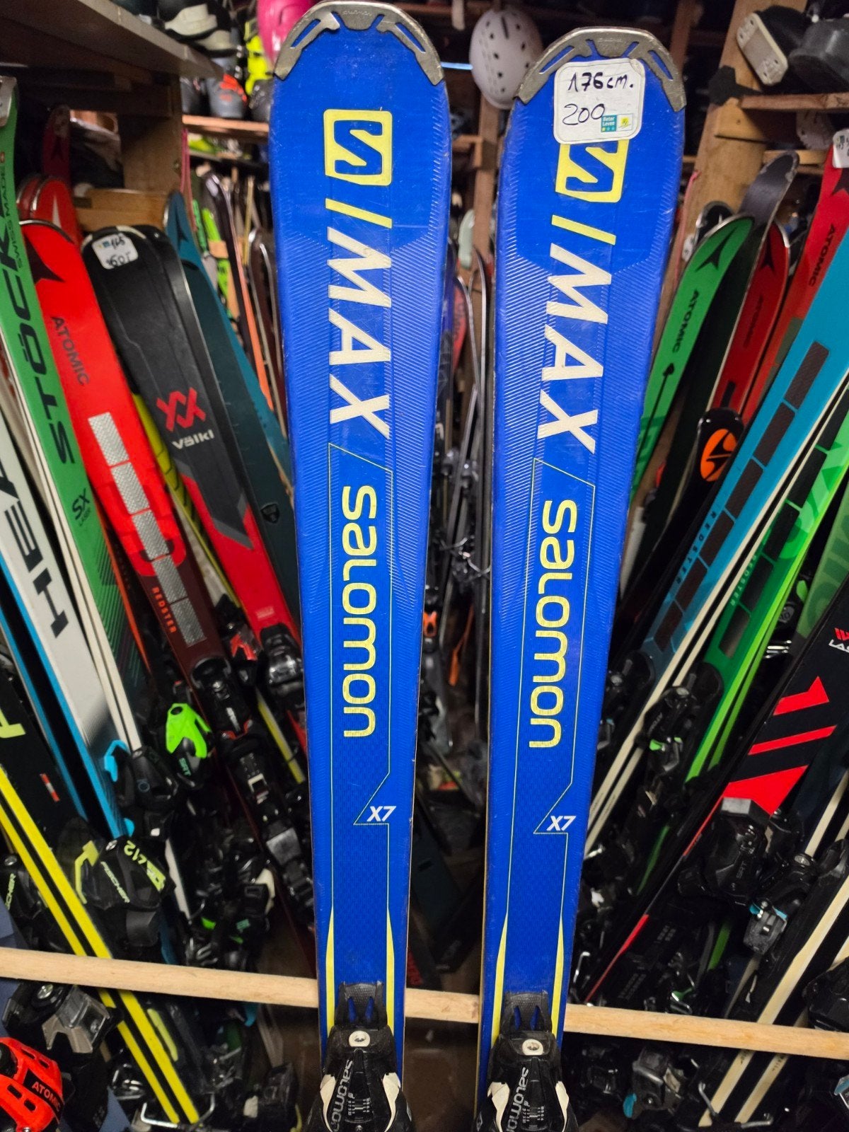 176 cm SALOMON S MAX X7 CARVE ALL ROUND SKIS