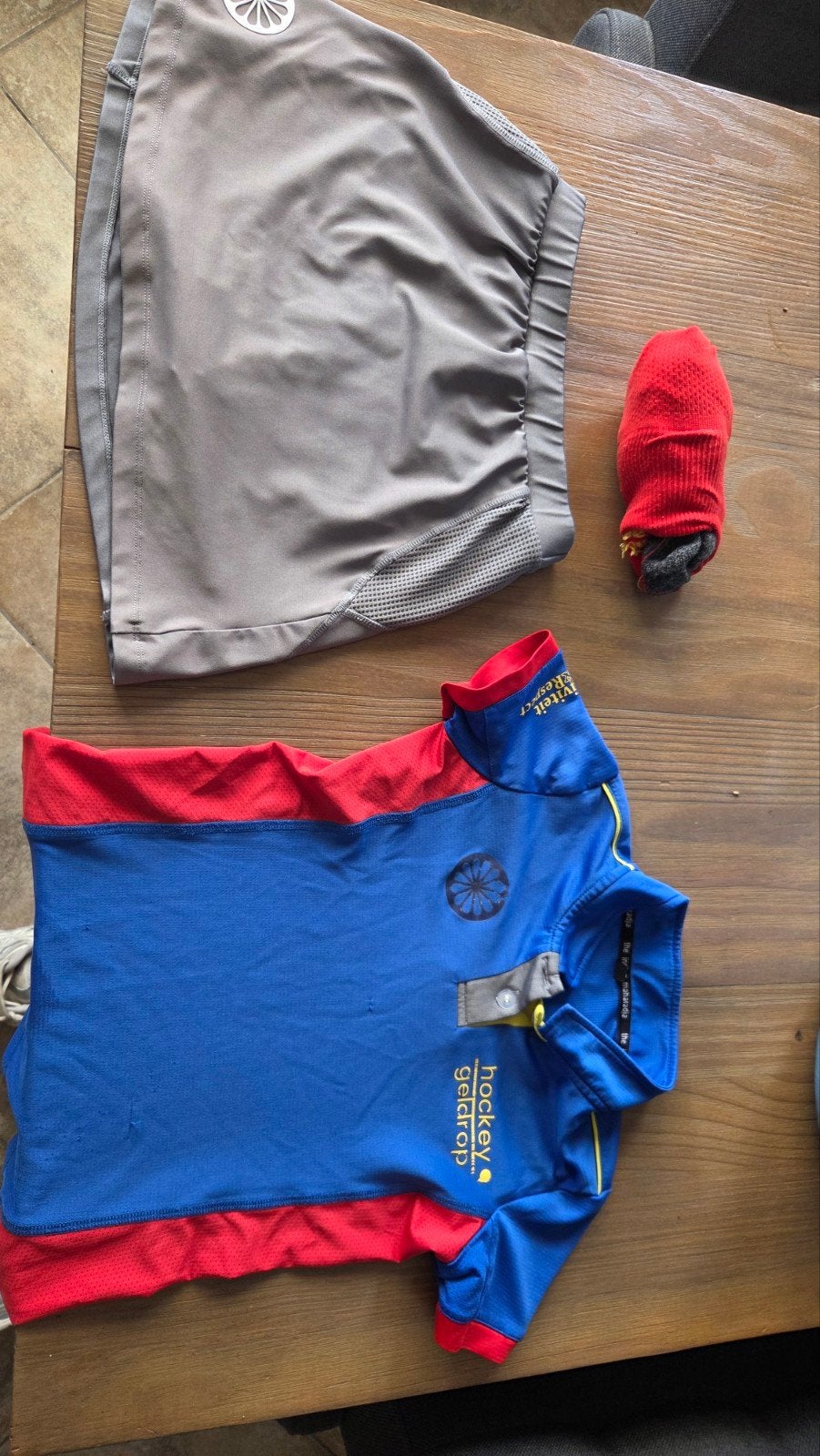 Hockeykleding set: shirt, broekje en sokken HC Geldrop, Overige kleuren, The Indian Maharadja, Overige maten, Ophalen of Verzenden