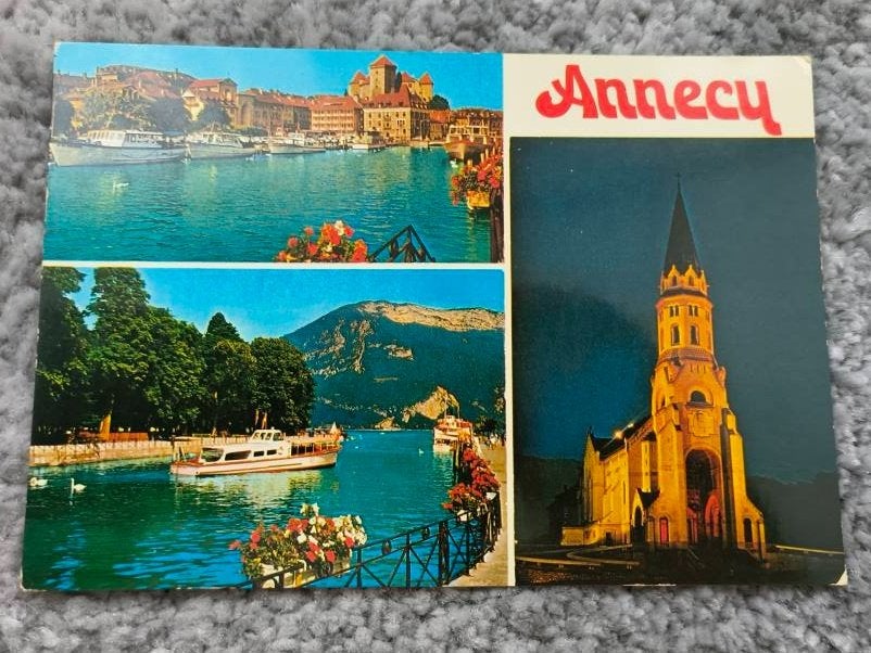 Kaart Annecy(45), Ophalen of Verzenden, 1980 tot heden, Ongelopen, Frankrijk
