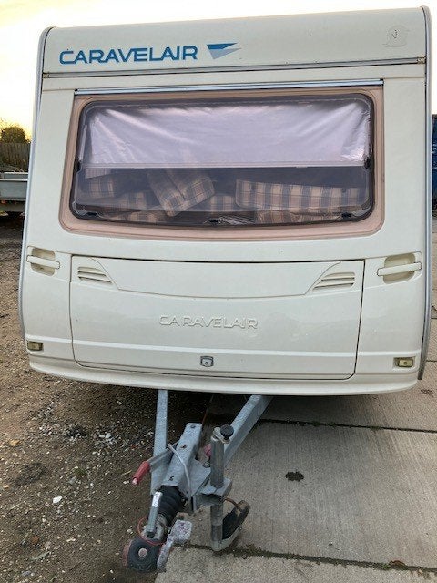 Caravan Caravelair Brasilia Luxe 485, Caravans en Kamperen, Dwarsbed, Treinzit, 750 - 1000 kg, Particulier