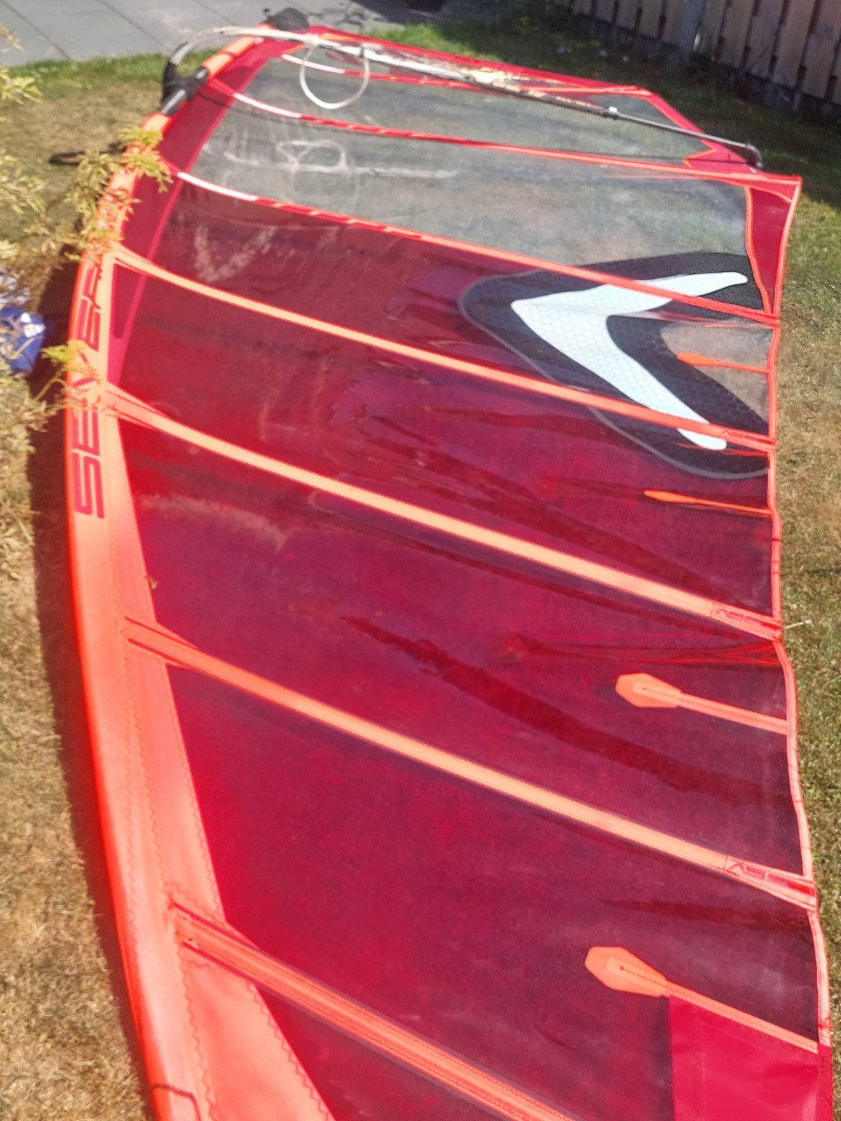 Severne NCX 9.0 2023 met mast, Watersport en Boten, Ophalen, Gebruikt, Met draagtas, Zeil