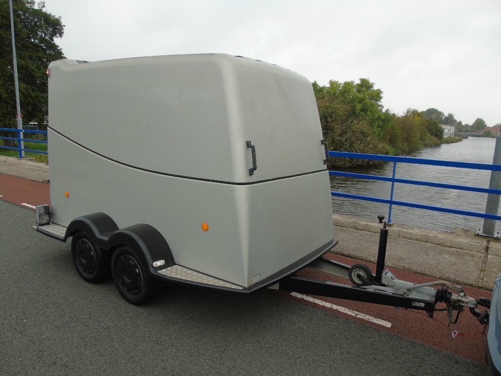 Rebel 2 Polyester Gesloten 298x160x180 Deuren Buist Occasion, Ophalen of Verzenden, Gebruikt