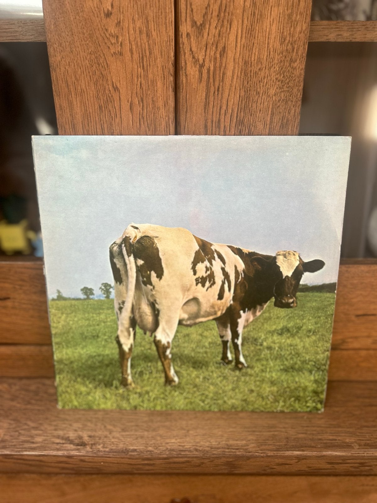 Pink Floyd - Atom Heart Mother LP (1970), LP, Rock, Gebruikt, Ophalen of Verzenden