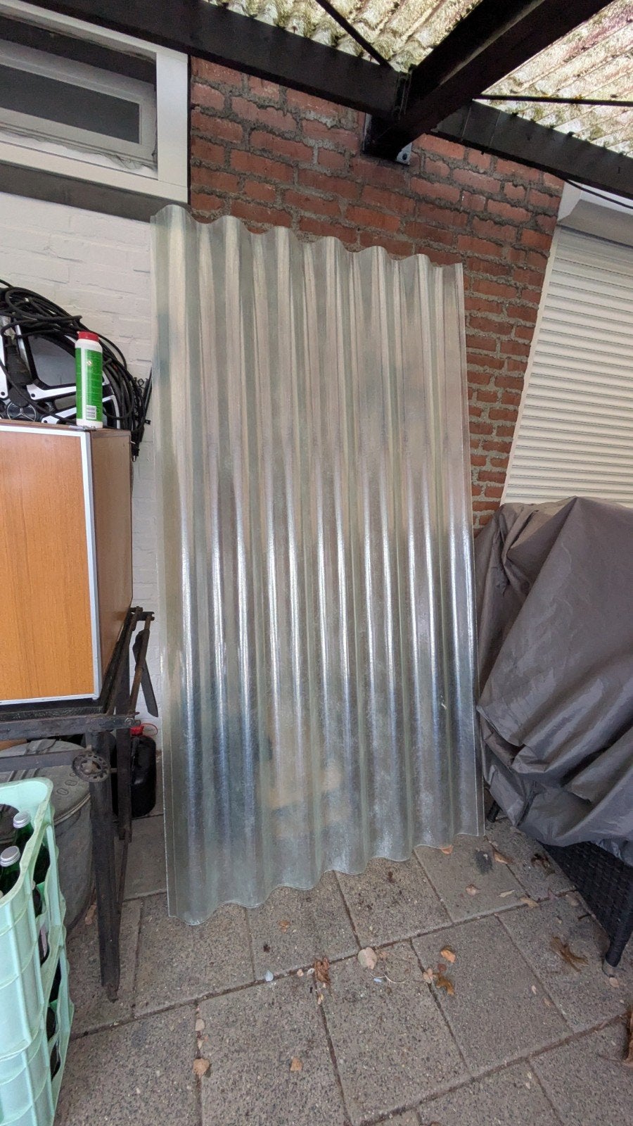 Gratis golfplaat  - Transparant NIEUW, Ophalen, Gebruikt, Overige typen