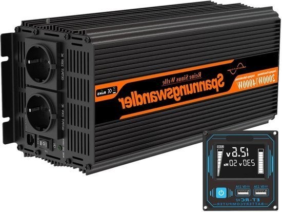 Omvormer – Stroomomzetter – Spanningsconverter, Corvance B.V., Verzenden, Nieuw, Corvancebol@gmail.com