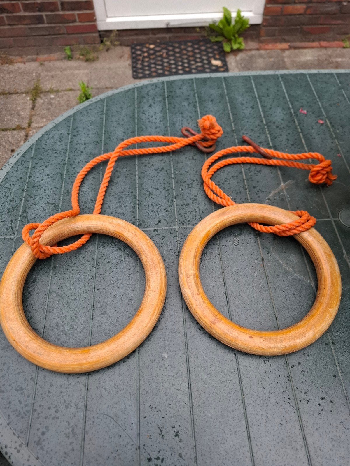 Houten ringen, Sport en Fitness, Ophalen of Verzenden