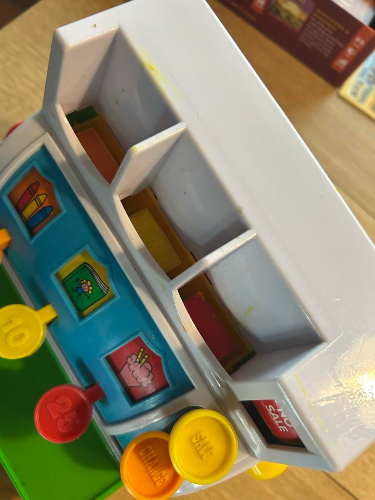 Fisher-Price Kassa zonder muntjes, Ophalen of Verzenden, Gebruikt, Speelset