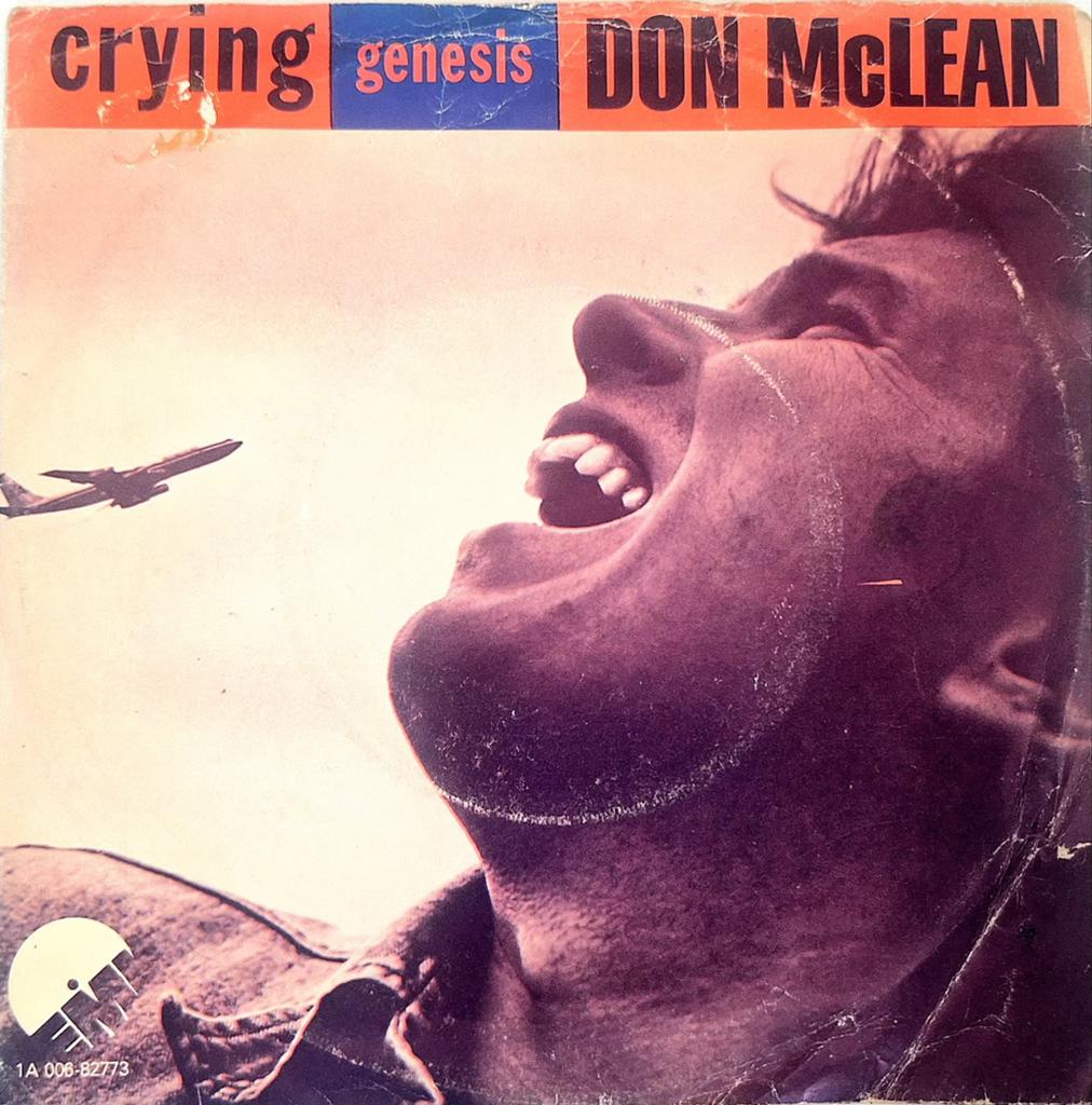 7"/SINGLE  DON MCLEAN - Crying, Cd's en Dvd's, Vinyl Singles, Ophalen of Verzenden, Gebruikt, Pop