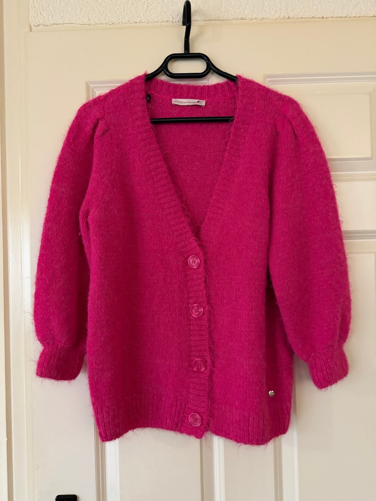 Studio Anneloes vest fuchsia maat S, Kleding | Dames, Ophalen of Verzenden, Zo goed als nieuw, Maat 36 (S), Roze