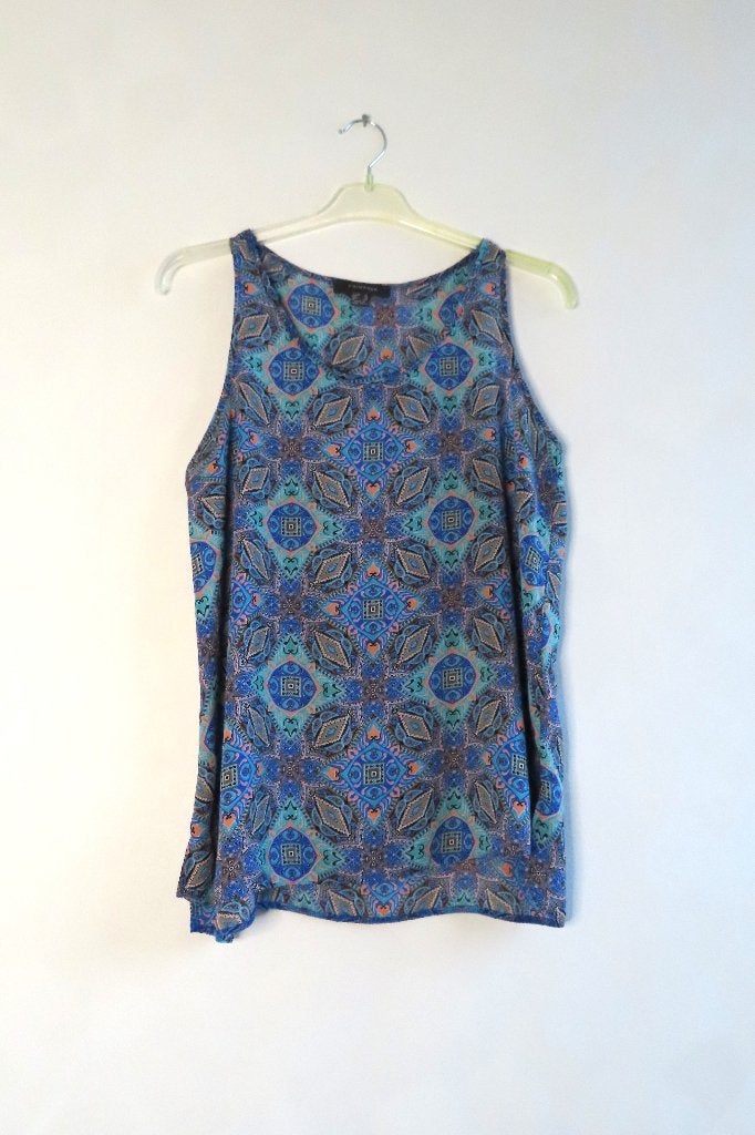 Singlet Top Mozaïek Print Blauw Primark mt 40 (W07), Kleding | Dames, Maat 38/40 (M), Ophalen of Verzenden, Zo goed als nieuw