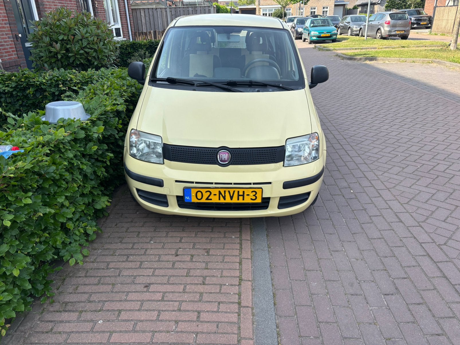 Fiat Panda 1.2 2010 Geel NAP, Auto's, 1242 cc, 400 kg, Handgeschakeld, Particulier