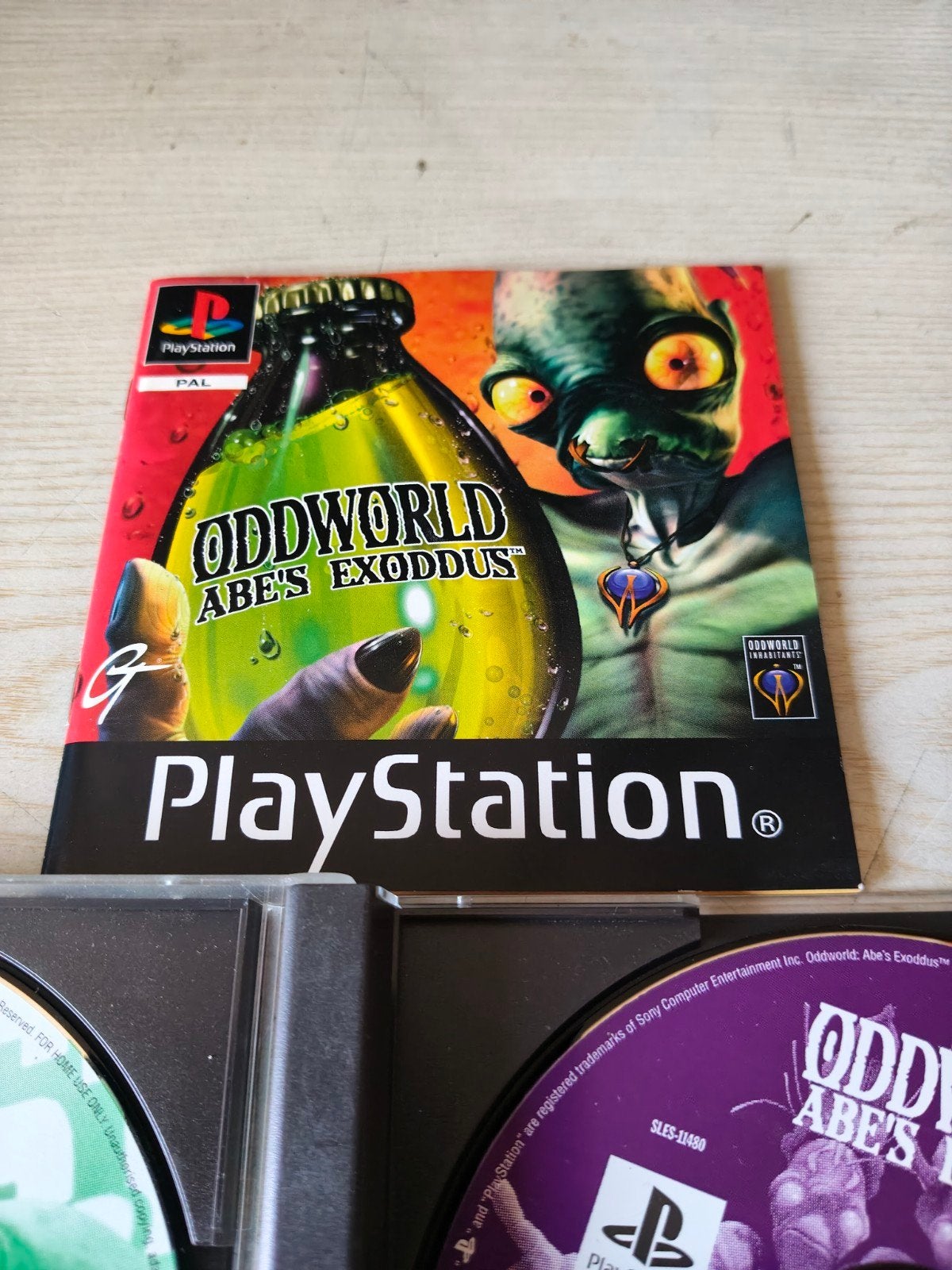 Oddworld Abe's Exoddus PlayStationAL, Avontuur en Actie, 1 speler, Eén computer, Ophalen of Verzenden
