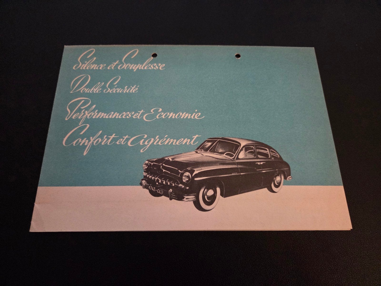 Brochure Ford Vedette, Ophalen of Verzenden, Zo goed als nieuw, Ford