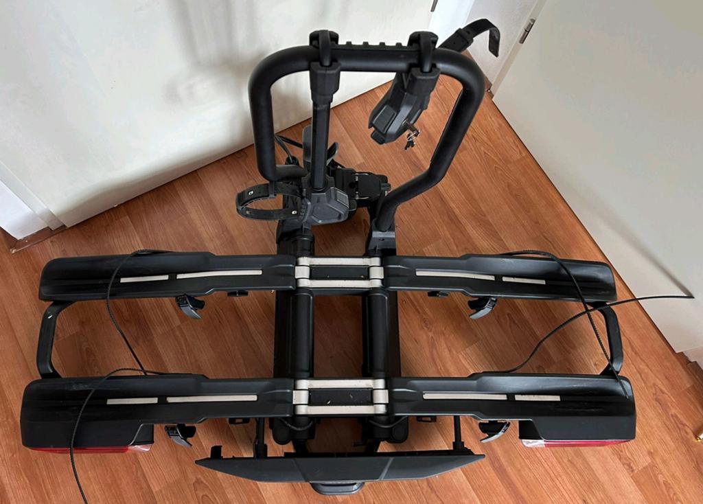 Thule Easyfold 3 Fietsendrager-Compact opvouwbaar, Ophalen, Elektrische fiets, Zo goed als nieuw, 2 fietsen