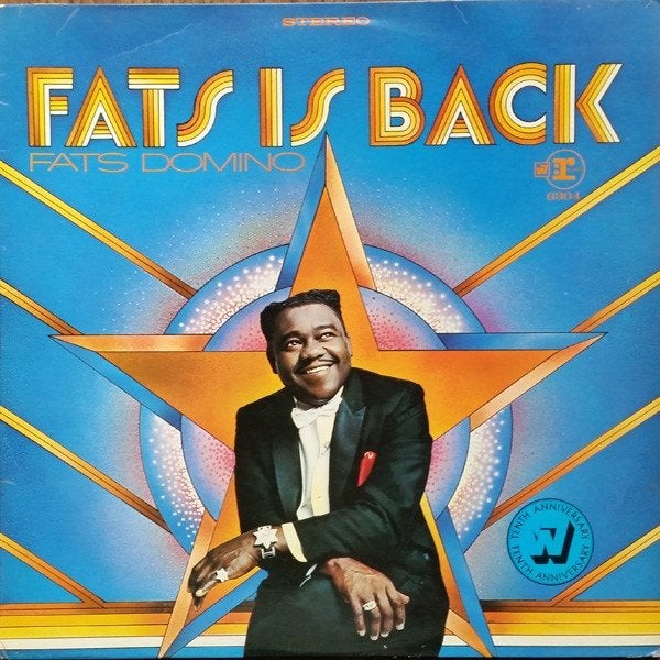 LP - Fats Domino ‎– Fats Is Back, LP, Gebruikt, Ophalen of Verzenden, 12 inch