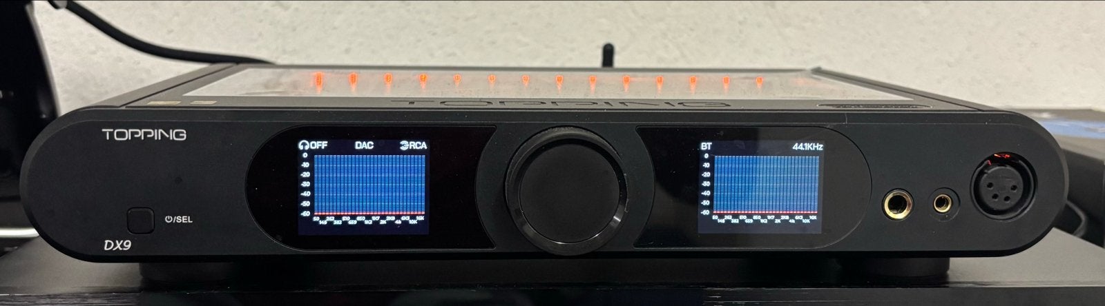 Topping DX9 DAC/Hoofdtelefoonversterker, Overige merken, Ophalen of Verzenden, Zo goed als nieuw, 120 watt of meer