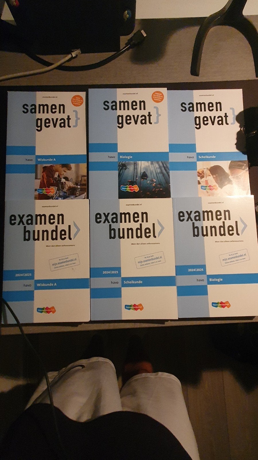 Wis A, Bio, Sch Examenbundels + Samengevat 2024-2025 HAVO, Ophalen, Biologie, Zo goed als nieuw, HAVO