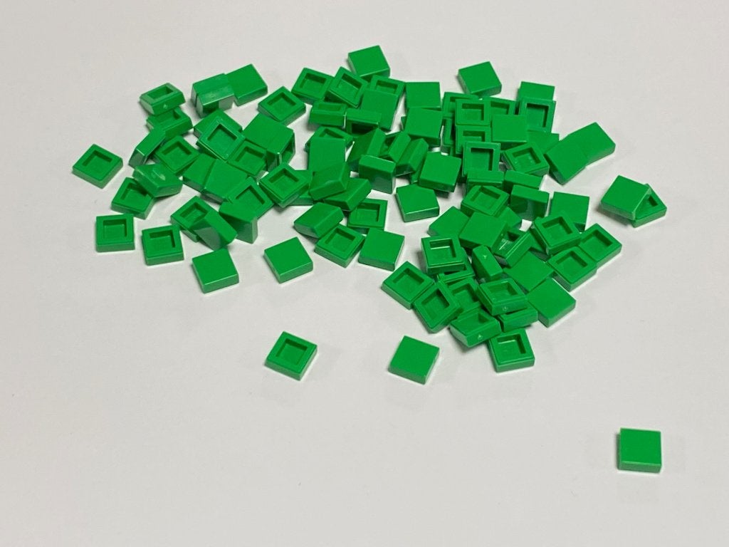 Partij 100x 1x1 Lego tegels in diverse kleuren, Kinderen en Baby's, Speelgoed | Duplo en Lego, Overige thema's, Lego, Nieuw, Ophalen of Verzenden