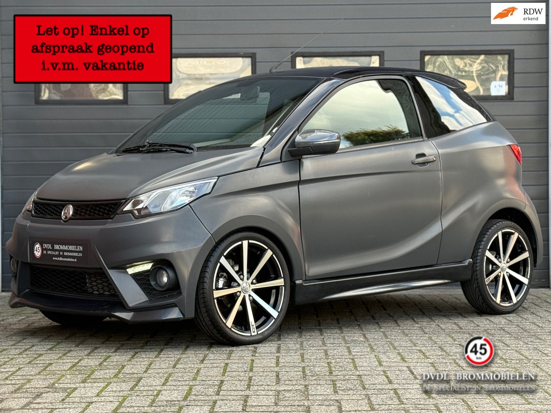 Aixam GTI Coupé Brommobiel AIRCO 2017 1e eig 37dkm BOMVOL!, Overige merken, Gebruikt, DVDL Brommobielen, Staarten 32
5281PL  Boxtel, NL