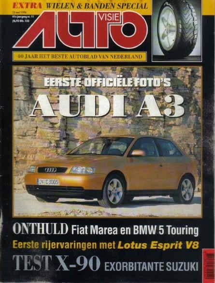 Autovisie 11 1996 : Suzuki X90 - Volvo 850R - Lotus Esprit, Ophalen of Verzenden, Gelezen, Algemeen