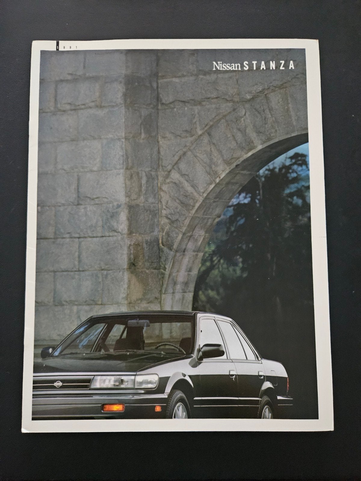 Brochure Nissan Stanza 1991 USA, Ophalen of Verzenden, Zo goed als nieuw, Nissan