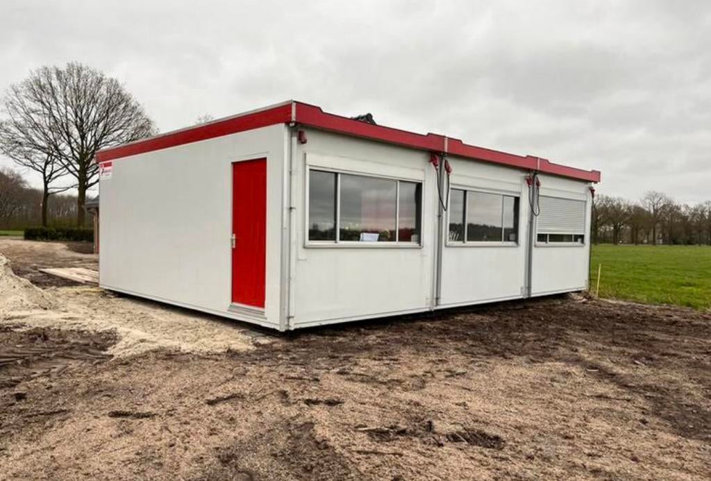 Woonunit 54m2 - All Electric - compleet, Doe-het-zelf en Verbouw, Bouwketen en Schaftketen, Ophalen, Zo goed als nieuw