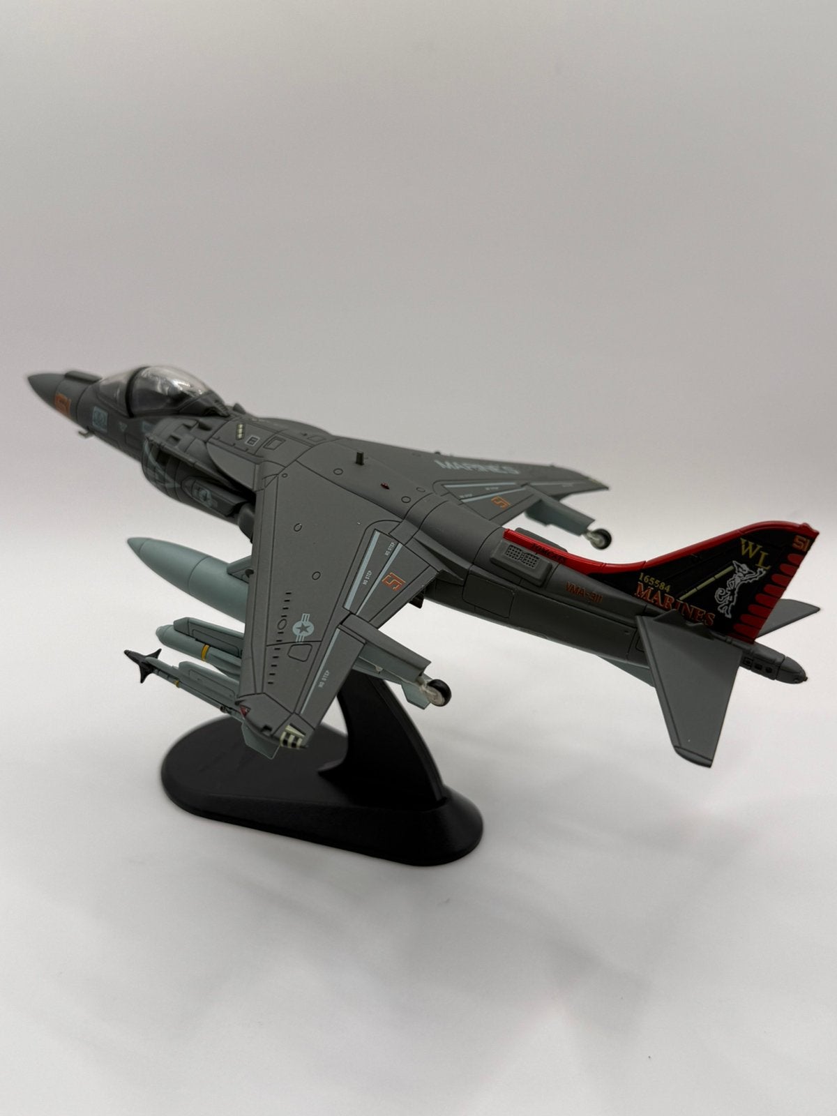 Hobby master AV-8B harrier HA2622, Ophalen of Verzenden, Zo goed als nieuw, Schaalmodel
