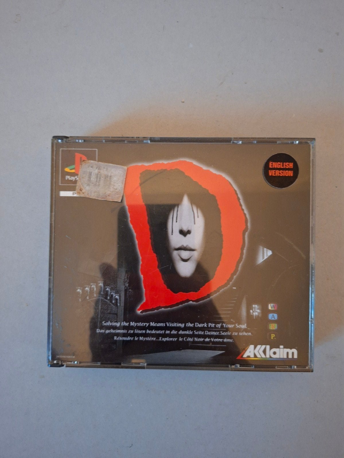 D Horror Game - Playstation 1, 1 speler, Ophalen of Verzenden, Zo goed als nieuw, Avontuur en Actie