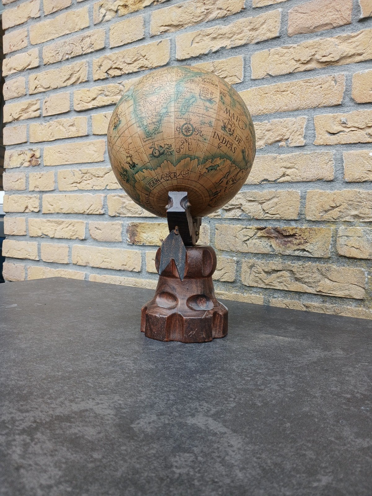 wereldbol, Ophalen